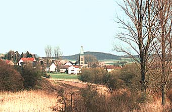 Blick auf Schallodenbach von Niederkirchen kommend