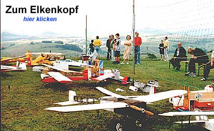 Modellflug auf dem Elkenkopf - hier klickemn f&uuml;r n&auml;here Information