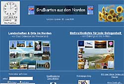 Zur Homepage von Silke Dulk mit wunderschnen Aufnahmen aus dem Norden Deutschlands. Sie sind alle als E-Cards zu verschicken. Kostenlos!